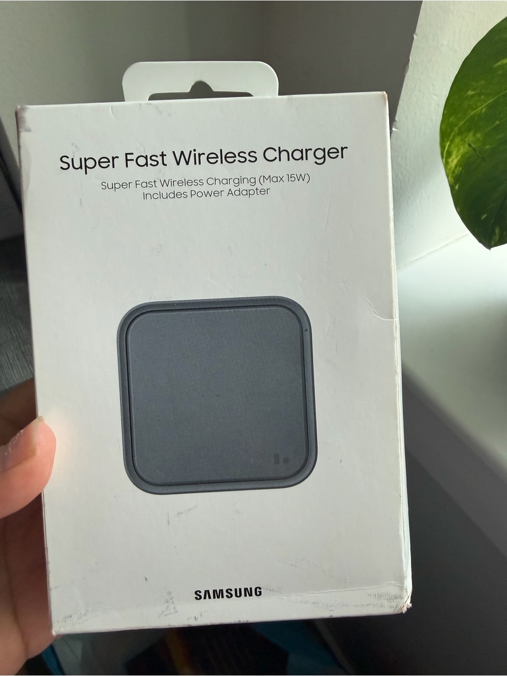 Samsung Super Fast Wireless Charger - Dark Gray